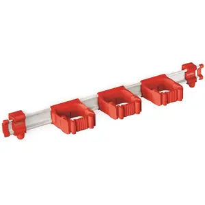 Toolflex 5-3-2 21" One Tool Organizer With 3 Universal Holders Red