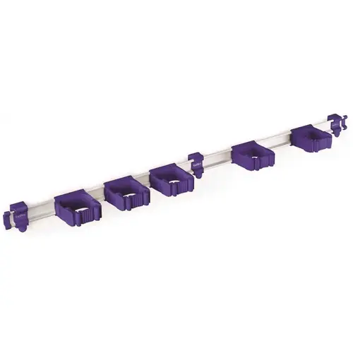 37" One Tool Organizer With 5 Universal Holders Purple