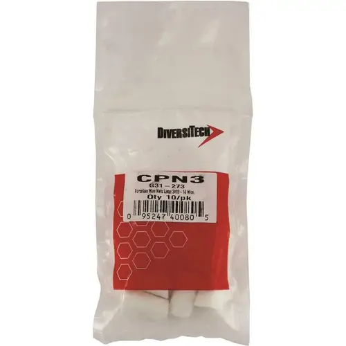 Generic Porcelain Wire Nut For 18-12 Gauge Wire Pack Of 10 Generic Porcelain Wire Nut For 18-12 Gauge Wire Pack Of 10