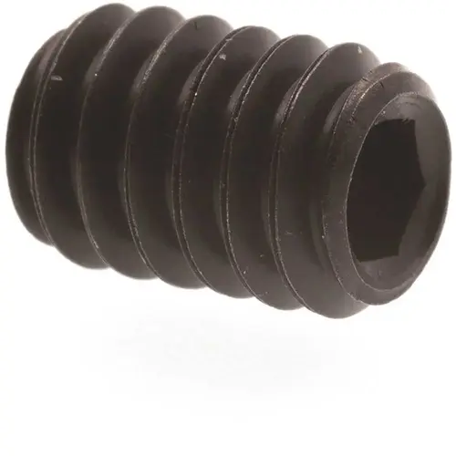1/4"-20 X 3/8" Socket Set Screws, Hex/allen Drive, Black Oxide