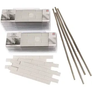 Aspect Glass A12-63 Aspect Glass Mini Subway Frost Backsplash Kit