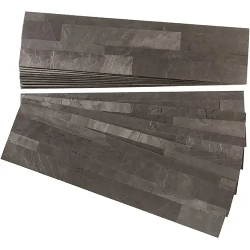 Aspect Stone Charcoal Slate Backsplash Kit