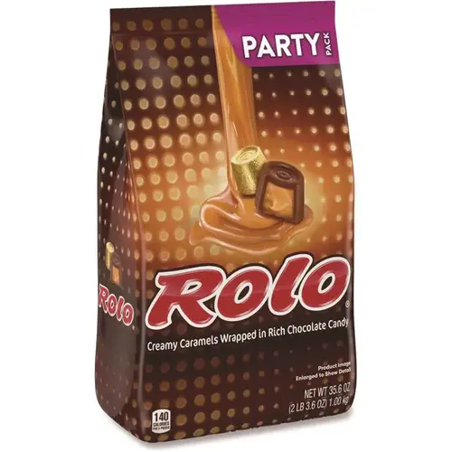 Party Pack Creamy Caramels Wrapped In Rich Chocolate Candy, 35.6 Oz Bag Party Pack Creamy Caramels Wrapped In Rich Chocolate Candy, 35.6 Oz Bag