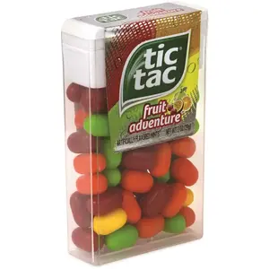 Tic Tac GRR24100014 Tic Tac Fruit Adventure Mints, 1 Oz Flip-Top Dispenser, 12/pack