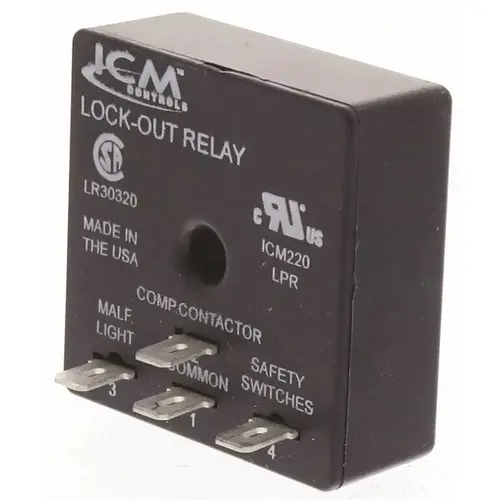 18-30vac Lockout Protection Relay With Spdt Relay Output