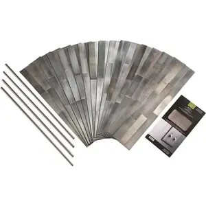 Aspect Metal A61-10 Aspect Metal Distressed Gilded Silver Kit