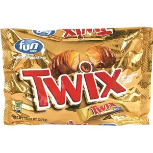 Twix GRR20900467 Twix Cookie Bars, Fun Size, 10.83 Oz Bag, Package Of 4