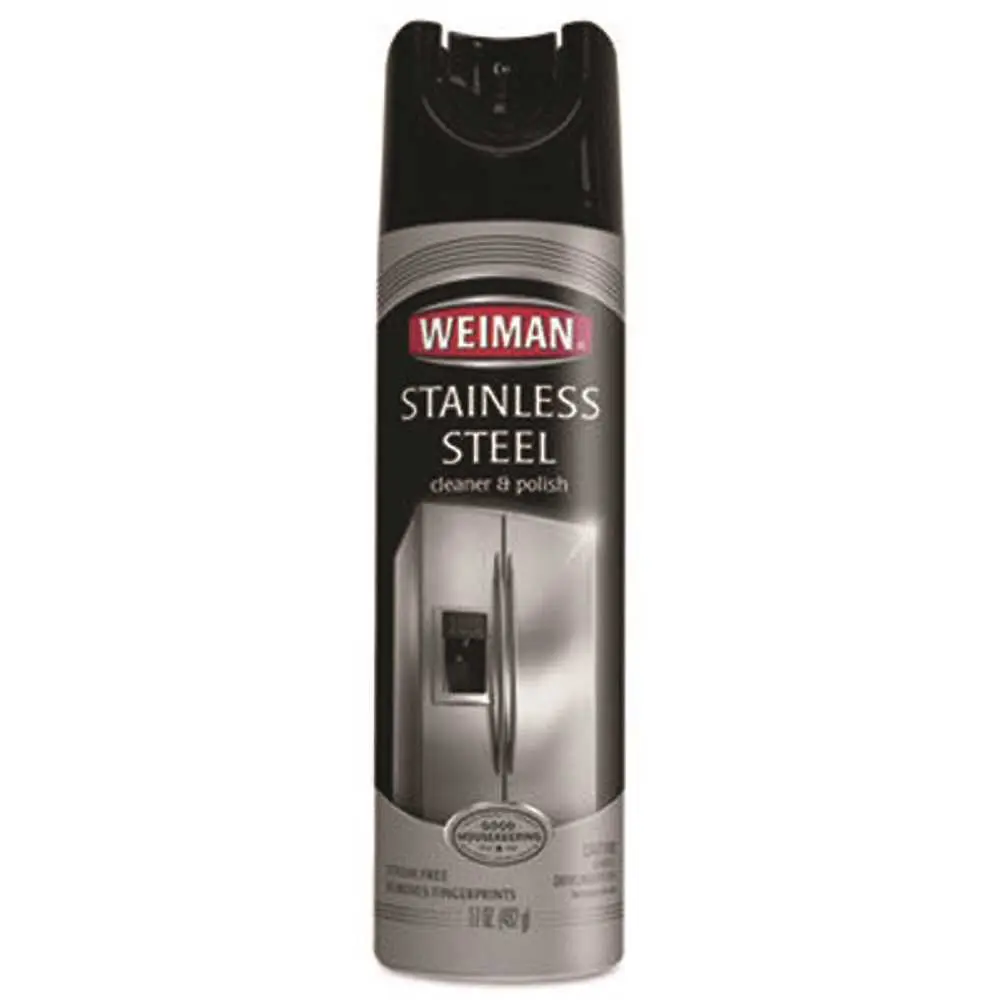 WEIMAN PRODUCTS LLC Weiman Stainless Steel Cleaner And Polish 17 Oz Aerosol Carton Of 6 WMN49CT WEIMAN PRODUCTS LLC Weiman Stainless Steel Cleaner And Polish 17 Oz Aerosol Carton Of 6 WMN49CT