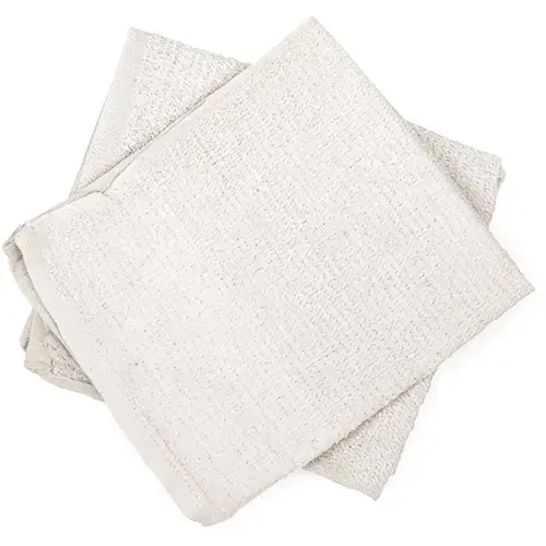 Hospeco Value Counter Cloth/bar Mop, White, Carton Of 25 Hospeco Value Counter Cloth/bar Mop, White, Carton Of 25