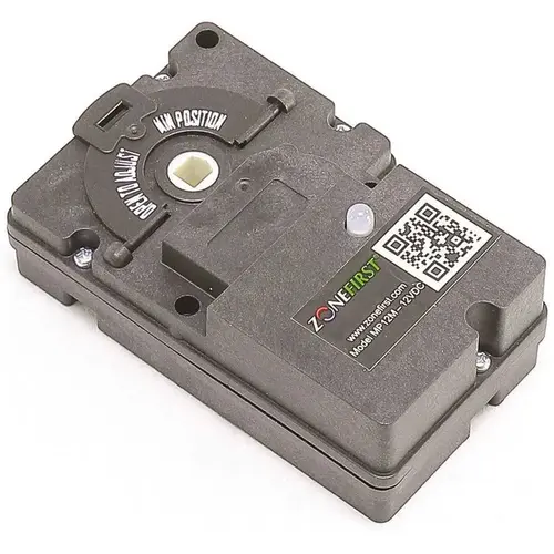 12vdc Plug-In Damper Motor LED Open/closed Status And Rj11 Jack