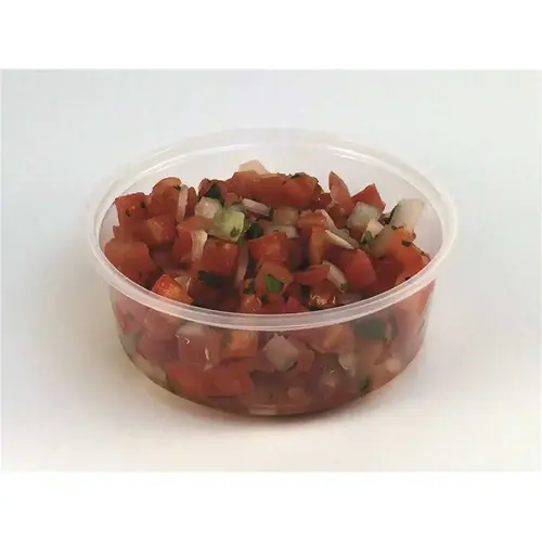 Empress Clear Deli Container, 8 Oz, Case Of 500