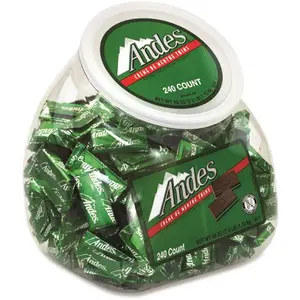 Andes GRR20906034 Andes Creme De Menthe Chocolate Mint Thins, Package Of 240
