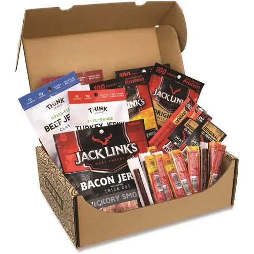 Snack Box Pros Big Beef Jerky Snacks Case Of 29