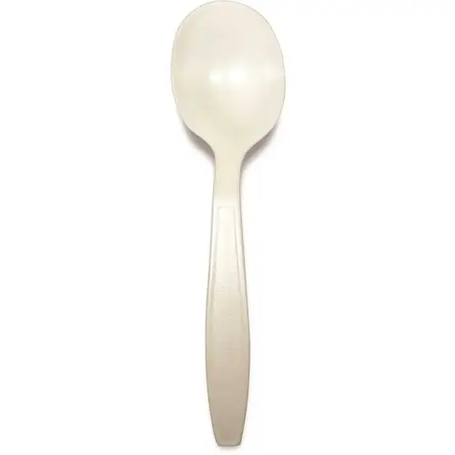 Empress Earth Earth Heavy Weight Soup Spoon, Natural Bio Blend, Case Of 1000 Empress Earth Earth Heavy Weight Soup Spoon, Natural Bio Blend, Case Of 1000
