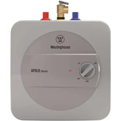Westinghouse Apolo 1.3 Gal. Mini Tank Water Heater-1440w 120v