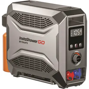 Fogatti FP19AG 19k BTU Outdoor Camping Portable Propane Gas Tankless Water Heater/pump