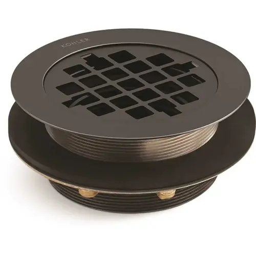 Round Shower Drain For Use With Plastic Pipe Gasket Included Round Shower Drain For Use With Plastic Pipe Gasket Included