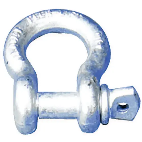 Screw Pin Anchor Shackles, 3/16 in Bail Size, 3.25 Tons Screw Pin Anchor Shackles, 3/16 in Bail Size, 3.25 Tons