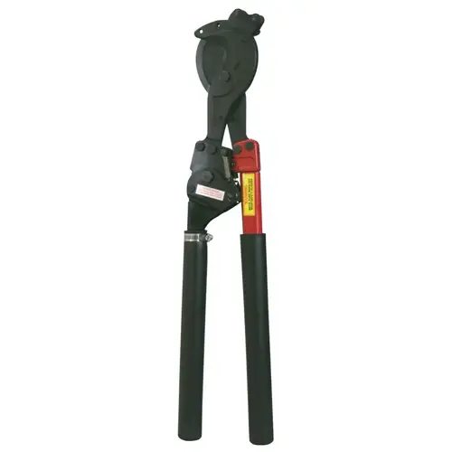 Ratchet Type Soft Cable Cutters, 27 1/2 in, Shear Cut Ratchet Type Soft Cable Cutters, 27 1/2 in, Shear Cut