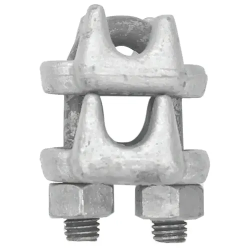 Piggy-Back Wedge Socket Rope Clips, 7/8 in, Steel Piggy-Back Wedge Socket Rope Clips, 7/8 in, Steel