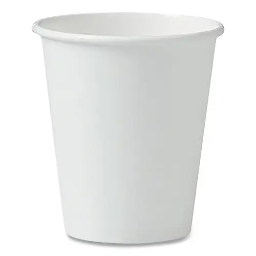 Single Sided Poly Paper Hot Cup, 6 oz, White, 20 BG/CA - pack of 20 Single Sided Poly Paper Hot Cup, 6 oz, White, 20 BG/CA - pack of 20