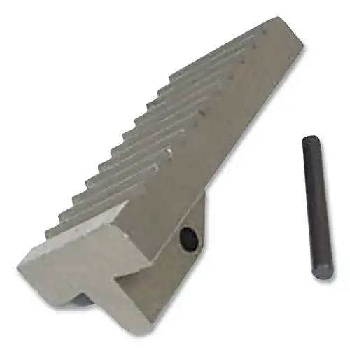 Pipe Wrench Replacement Part, Heel Jaw and Pin Assembly, Size 60
