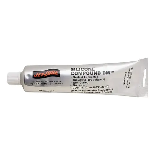 Silicone DM Dielectric Grease, 5 oz, Tube White Silicone DM Dielectric Grease, 5 oz, Tube White
