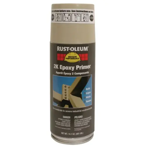 HIGH PERF 2K EPOXY PRIMER AEROSOL-BEIGE 14.1 OZ. - pack of 6 HIGH PERF 2K EPOXY PRIMER AEROSOL-BEIGE 14.1 OZ. - pack of 6