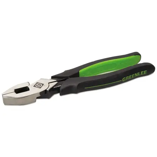 High-Leverage Side Cutting Pliers, 8 in Length, Molded Grips Handle High-Leverage Side Cutting Pliers, 8 in Length, Molded Grips Handle