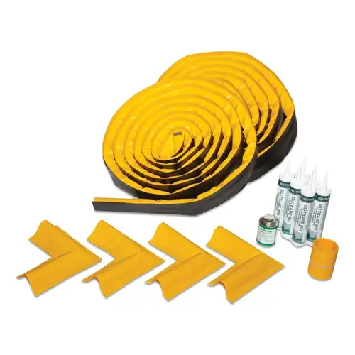 Make-A-Berm Custom Spill Containment Kit, Yellow Make-A-Berm Custom Spill Containment Kit, Yellow