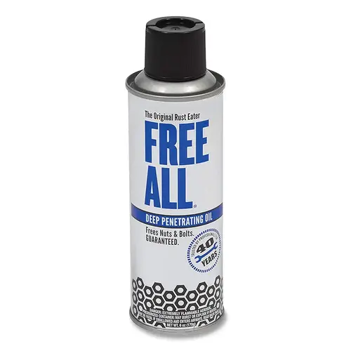 FREE ALL DEEP PENETRATING OIL 6 OZ. AEROSOL - pack of 12