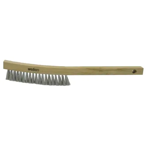 Plater's Brushes, 4 X 16 Rows, Steel Wire Wire, Wood Handle - pack of 144 Plater's Brushes, 4 X 16 Rows, Steel Wire Wire, Wood Handle - pack of 144