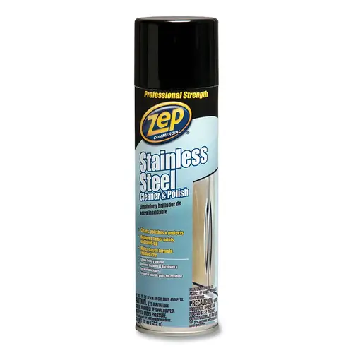 Stainless Steel Cleaner And Polish, 16 oz, Aerosol Can - pack of 4