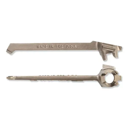 Bung Wrench, 12 in Long, 3/4 in and 2 in Bungs Bung Wrench, 12 in Long, 3/4 in and 2 in Bungs