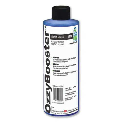 OzzyBooster  Microbial Enhancer, 8.5 oz, Bottle, Earthy Scent Blue - pack of 6