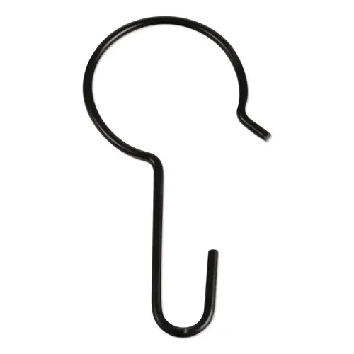 Welding Curtain Hook, For 2 in Pipe, Black - pack of 10 Welding Curtain Hook, For 2 in Pipe, Black - pack of 10