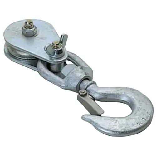 Pulley Blocks, 1,500 lb, Swivel Hook - pack of 4