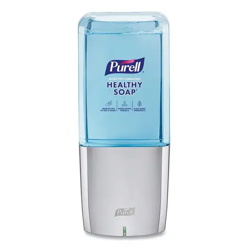 ES10 Touch Free Hand Soap Dispenser, 10-3/4 in H, Chrome Plated ES10 Touch Free Hand Soap Dispenser, 10-3/4 in H, Chrome Plated