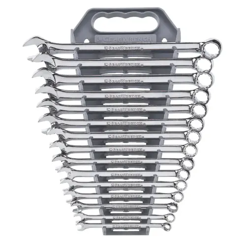 15 Pc Long Pattern Combination Wrench Sets, 12 Point, Metric 15 Pc Long Pattern Combination Wrench Sets, 12 Point, Metric