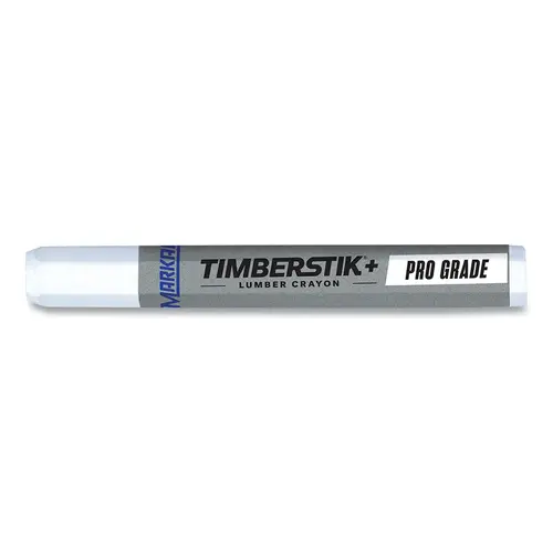 TIMBERSTIK + PRO GRADE Lumber Crayon, 1/2 in X 4.625 in, White TIMBERSTIK + PRO GRADE Lumber Crayon, 1/2 in X 4.625 in, White