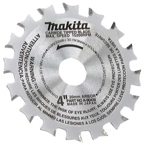 4"X16 TOOTH C.T. FIBER-CEMENT BOARD SAW BLADE 4"X16 TOOTH C.T. FIBER-CEMENT BOARD SAW BLADE