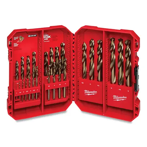 Drill Bit Sets; Drill Bit Set Type: Hex Shank Drill Bits ; Tool Material: Titanium ; Shank Type: Hex; Straight ; Coating/Finish: (TiN) ; Point Type: Standard; Straight Drill Bit Sets; Drill Bit Set Type: Hex Shank Drill Bits ; Tool Material: Titanium ; Shank Type: Hex; Straight ; Coating/Finish: (TiN) ; Point Type: Standard; Straight