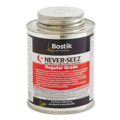 Regular Grade Compound, 8 oz Brush Top Can Silver Regular Grade Compound, 8 oz Brush Top Can Silver