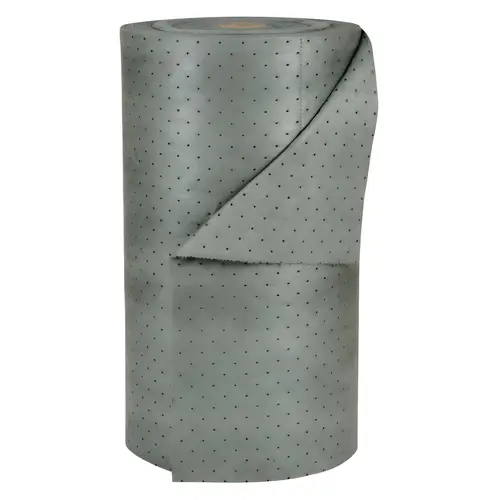 MRO Plus Absorbent, Absorbs 38 gal, 30 in W X 150 ft L, Medium Weight, Non-Perforated, 3-Ply, Roll Gray MRO Plus Absorbent, Absorbs 38 gal, 30 in W X 150 ft L, Medium Weight, Non-Perforated, 3-Ply, Roll Gray