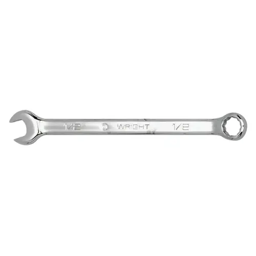12 Point Full Polish Combination Wrenches, 1/2 in Opening, 7 5/32 in 12 Point Full Polish Combination Wrenches, 1/2 in Opening, 7 5/32 in