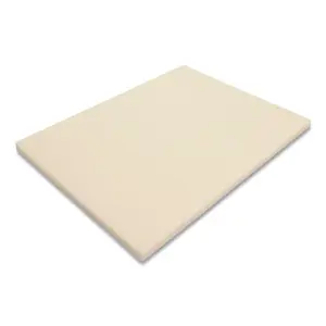NOTRAX T46S4015WH Plasti-Tuff  White Plastic Cutting Board, 46, 1 in x 15 in W x 20 in L, Rectangular, White