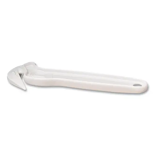 Disposable Film Cutter, DFC364NSF, NSF Certified, Recessed Blade, Stainless Steel, Plastic Body, White - pack of 50 Disposable Film Cutter, DFC364NSF, NSF Certified, Recessed Blade, Stainless Steel, Plastic Body, White - pack of 50