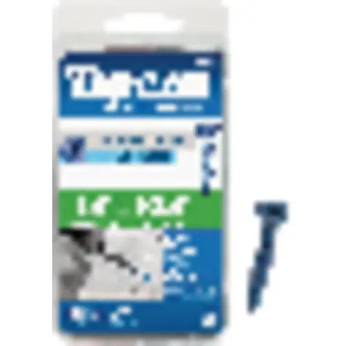 1/4 In. x 1-3/4 In. Star Head Concrete Screw Anchors (25 Ct.) Blue Climaseal 1/4 In. x 1-3/4 In. Star Head Concrete Screw Anchors (25 Ct.) Blue Climaseal