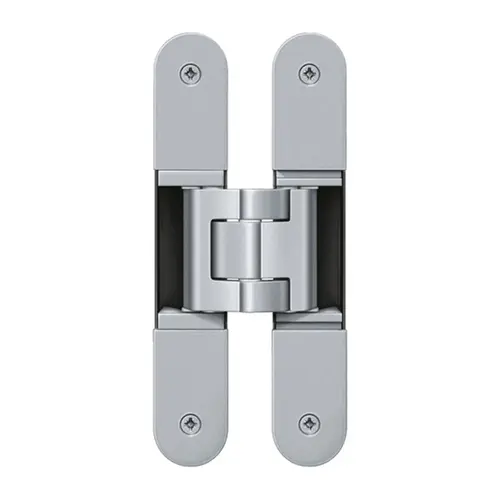 Concealed Hinge, TECTUS TE 340 3D 3D adjustable, size 160 mm, satin chrome Chrome colored, satin-finish, powder coated