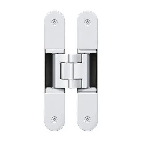 Concealed Hinge, TECTUS TE 340 3D 3D adjustable, size 160 mm, White (RAL9016) White, powder coated
